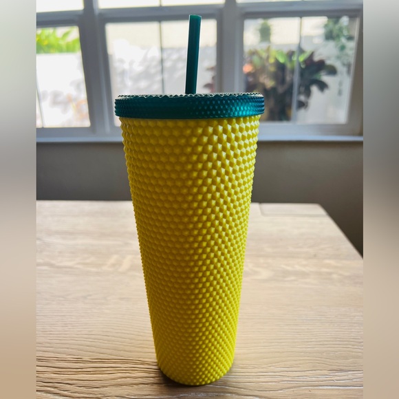 💛🌴STARBUCKS HAWAII EXCLUSIVE PINEAPPLE STUDDED VENTI TUMBLER🌴💛 - Picture 4 of 7